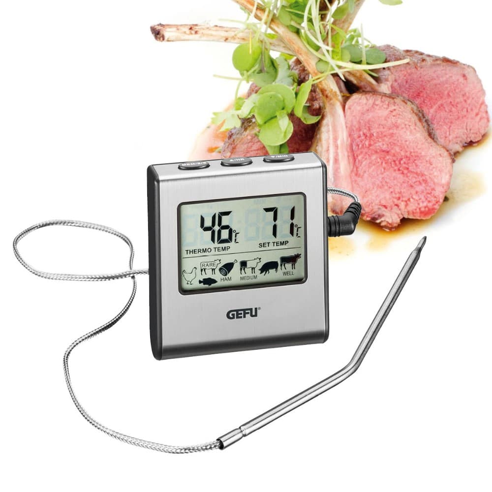 Digitales Bratenthermometer mit Timer Temperе – Müller