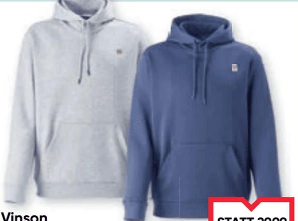 Vinson Herren-Hoodie "Johan" – Maximarkt