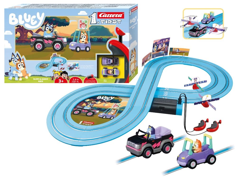 Carrera First Paw Patrol On the Track oder Bluey & Bingo Race – Maximarkt