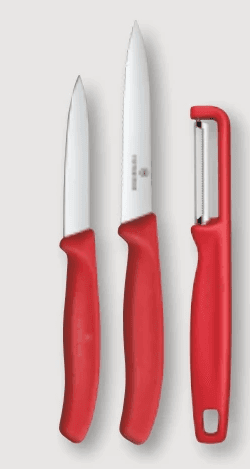 3-teiliges Gemüsemesser-Set mit Schäler SWISS CLASSIC, 3-teilig Victorinox – Müller