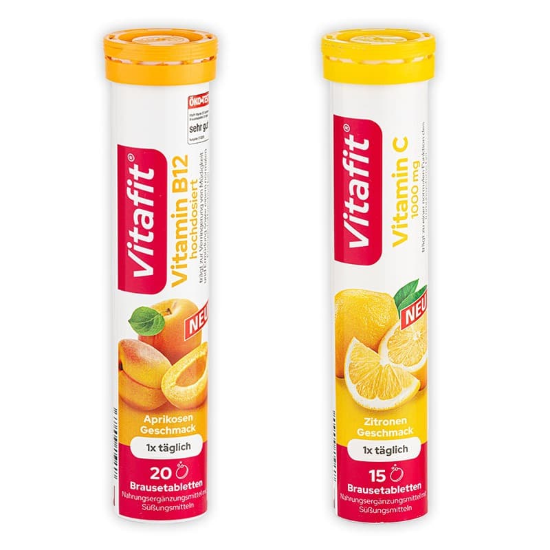 Premium Brausetabletten, 20 Stück / 15 Stück Vitafit – Norma