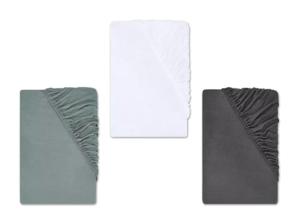 Jersey-Spannleintuch Ca. 180-200 x 200 cm LIVARNO Angebot bei Lidl