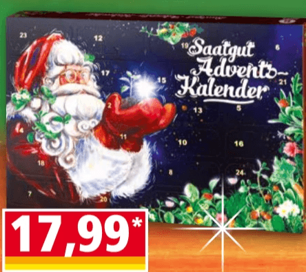 Saatgut-Adventskalender – Norma