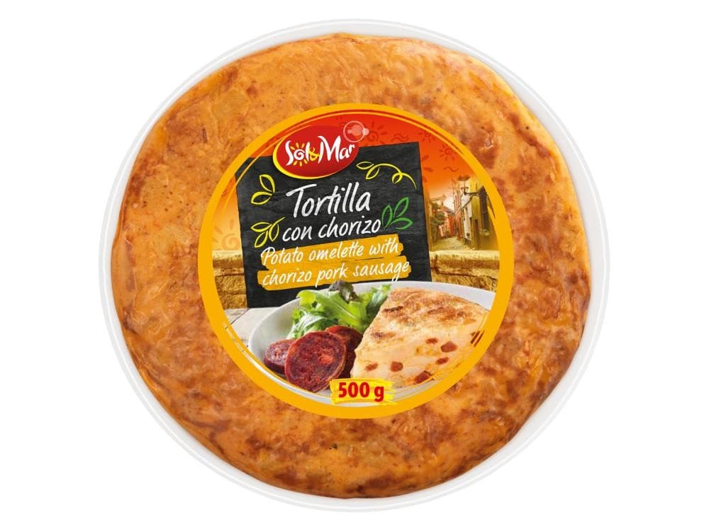 Sol&Mar Tortilla Spanisches Kartoffelomelett, 500 g – Lidl