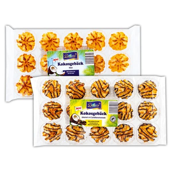 Mini Kokosgebäck 250 g Delicia Angebot bei Norma