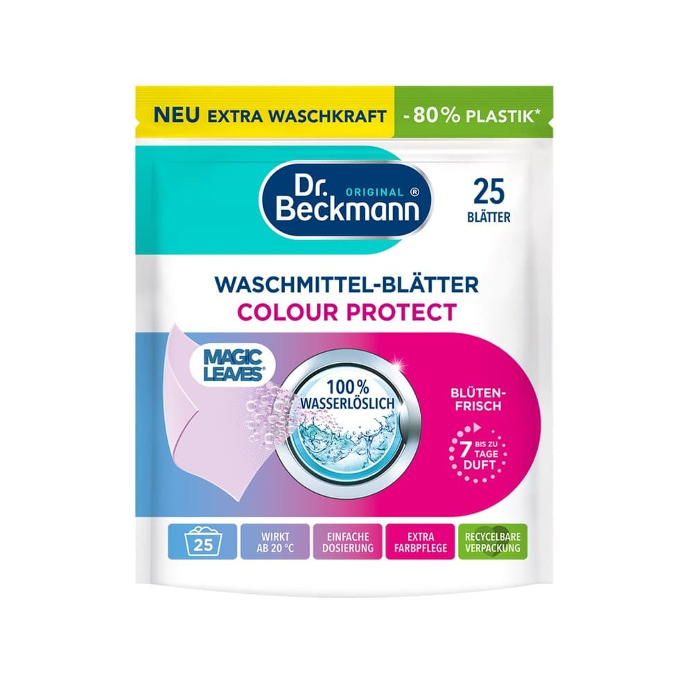 Dr. Beckmann Magic Leaves Waschmittelblätter, 30 WG – Adeg
