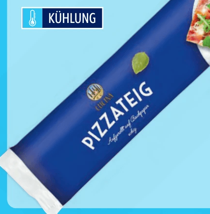 XXL Pizzateig, 550 g CUCINA – Hofer