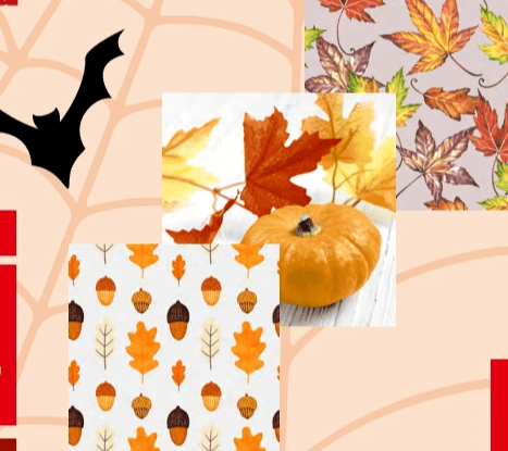 Dekorservietten Herbst, 20 Stück – Interspar
