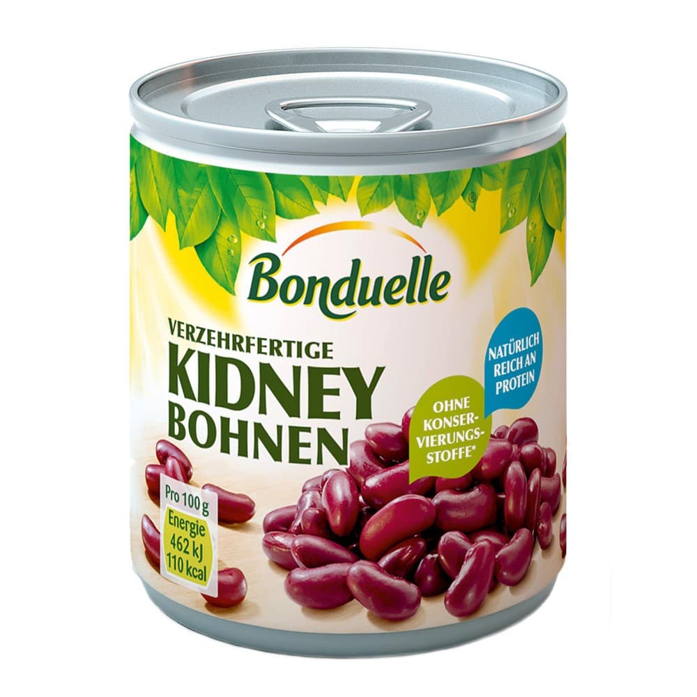 Bonduelle Kidney Bohnen / Erbsen & Möhrchen / Goldmais, 4 x 200 g – Norma