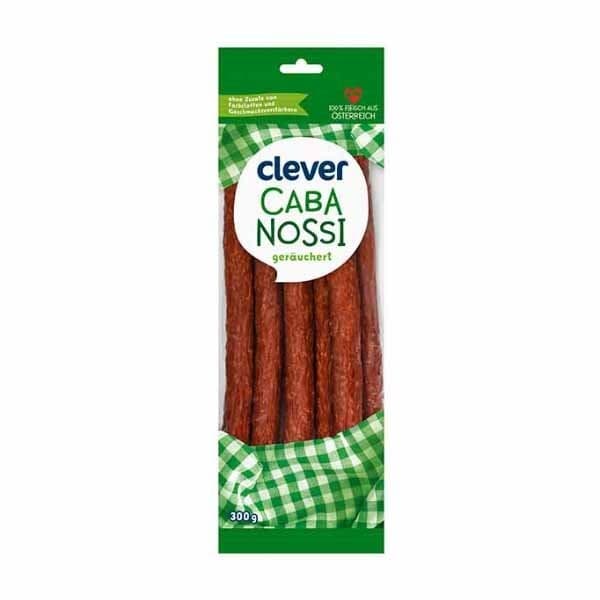 Cabanossi, 300 g Packung clever – Billa