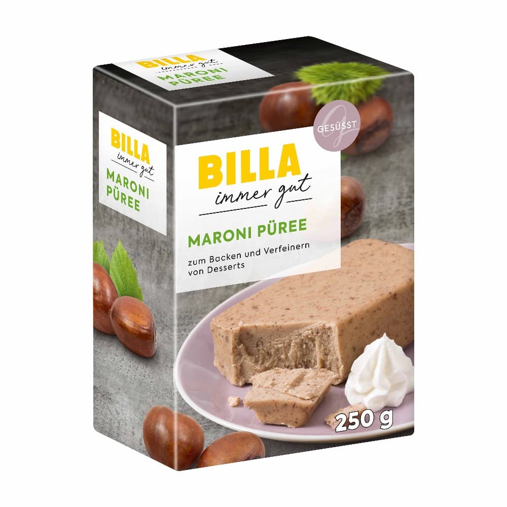 BILLA immer gut Maroni-Püree, 250 g – Billa