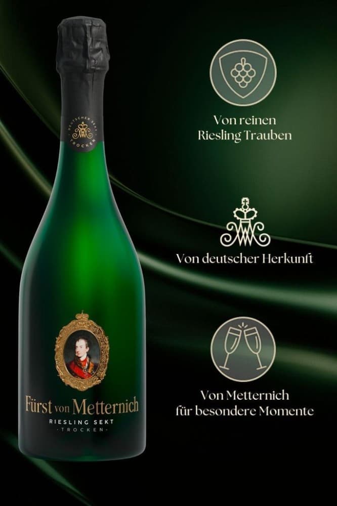 Riesling Sekt, 0.75 l Fürst von Metternich – Norma