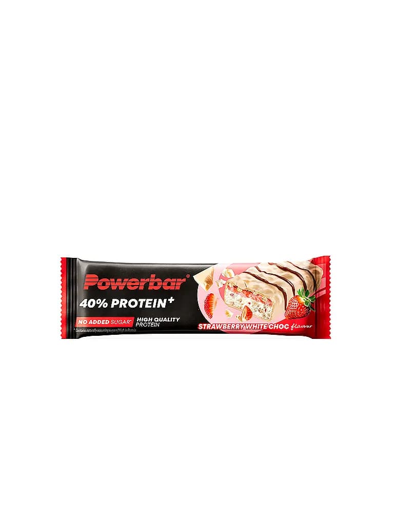 Powerbar Proteinriegel 40% Protein + Crisp Strawberry White Choc, 40 g – Dm