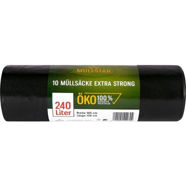Müllsäcke 240 l, 10 Stk. – Zgonc