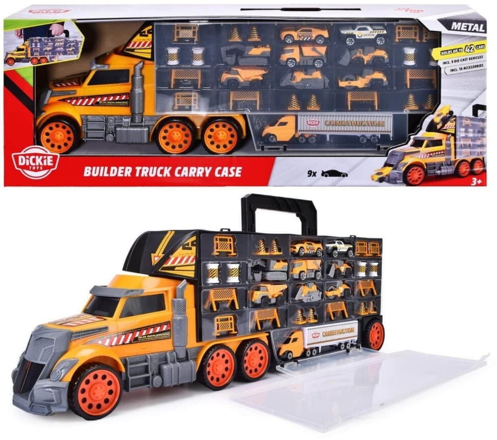 Baustellen LKW Koffer, 62 cm Dickie Toys – Maximarkt