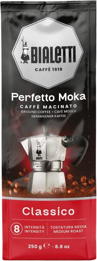 Bialetti Moka Classico, Perfetto Moka oder Nocciola, 250 g – Interspar