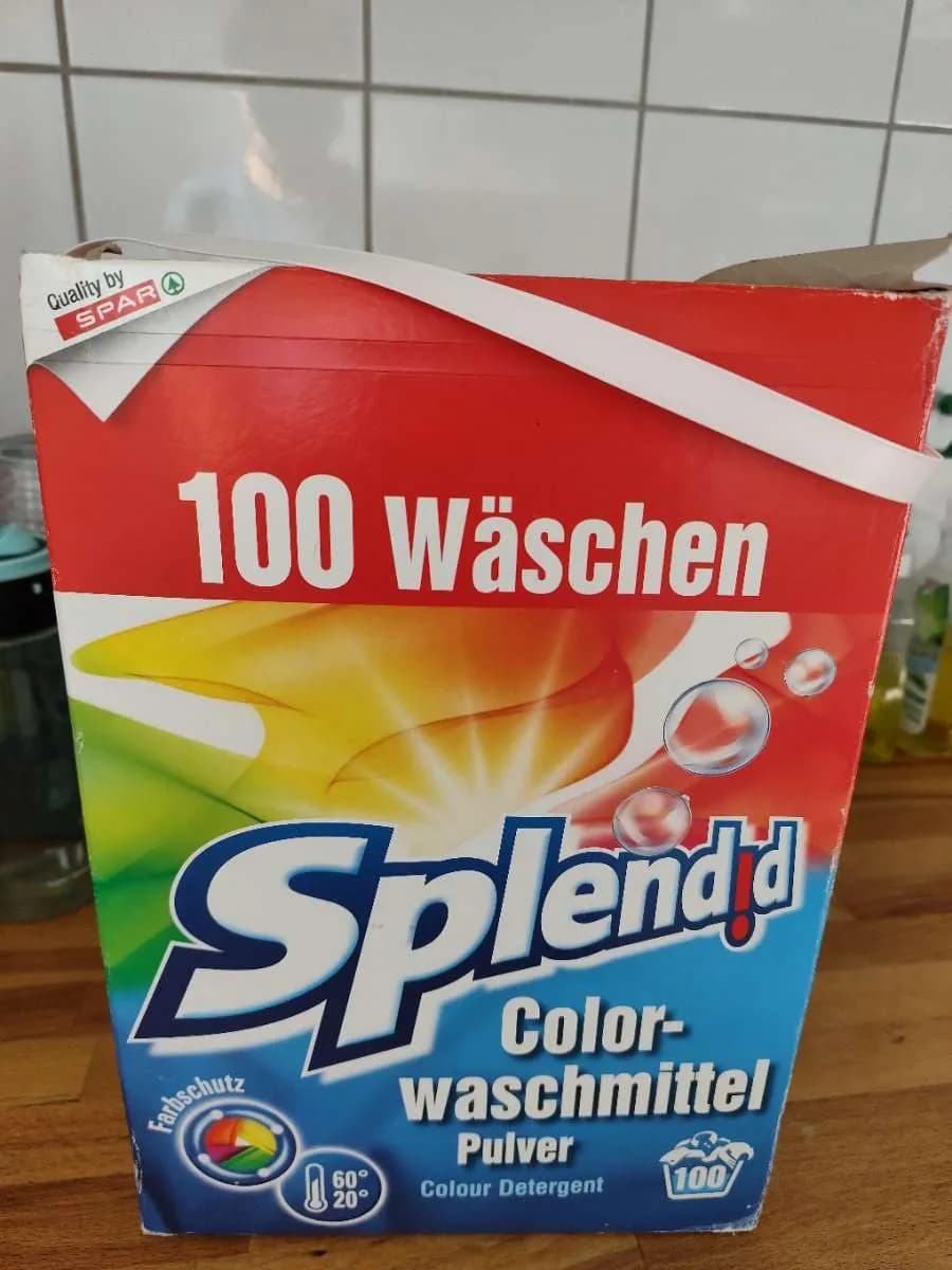 Waschmittel Pulver, 100 Wäschen Splendid – Maximarkt