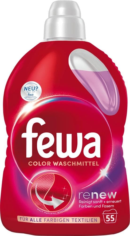 Fewa Feinwaschmittel, 55 Wäschen – Maximarkt