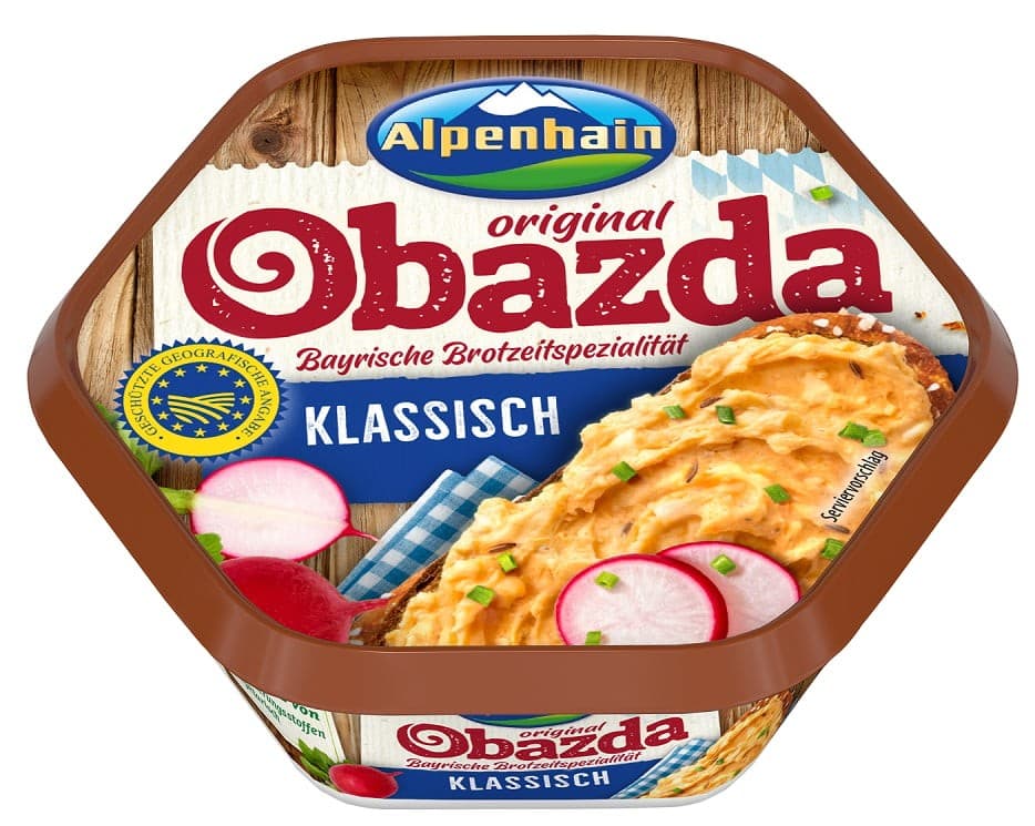 Obazda oder Camembert Kräuter, 125 g Alpenhain – MPREIS