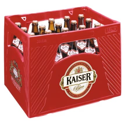 Kaiser Bier Fasstyp Kiste, 20 x 0.5 l – MPREIS