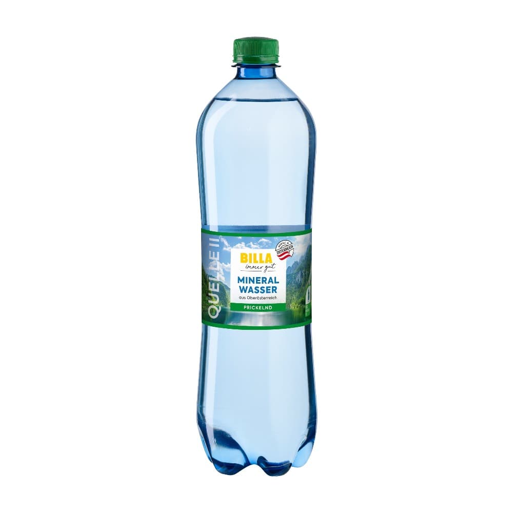 BILLA immer gut Mineralwasser, 1 Liter – Billa