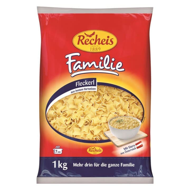 Recheis Familie 2-Ei Teigwaren, 1 kg – Maximarkt