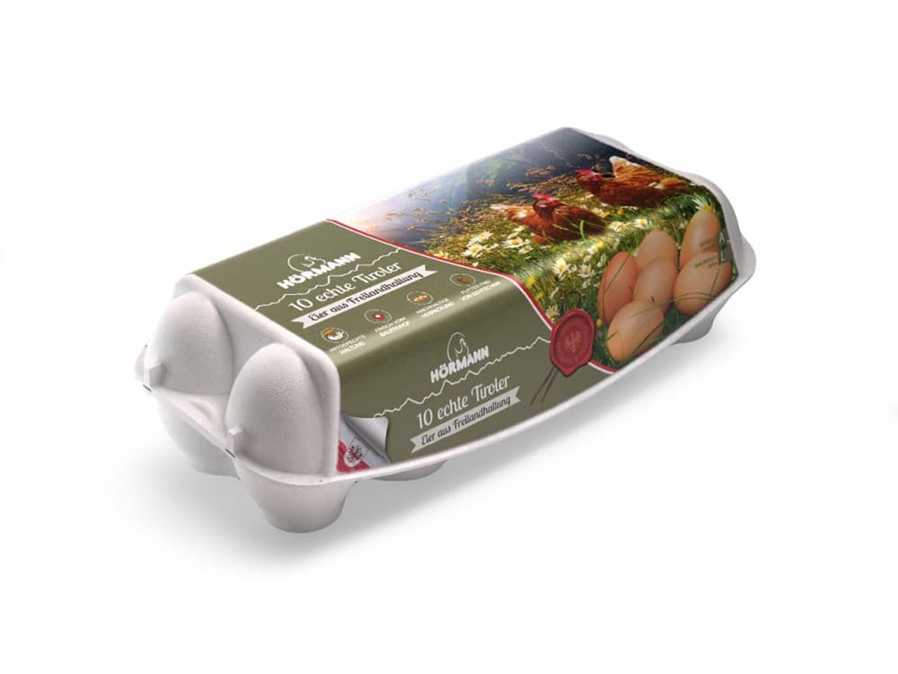 Hörmann Freilandeier Premium, 10-Eier-Packung – MPREIS