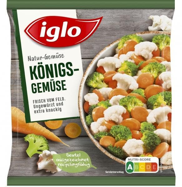 Iglo Gemüse oder Gemüsemischungen im Beutel, 550 g - 700 g – Maximarkt