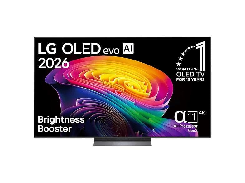 OLED55C69LB (2026) OLED evo AI C6 4K Smart TV, 139 cm LG – MediaMarkt