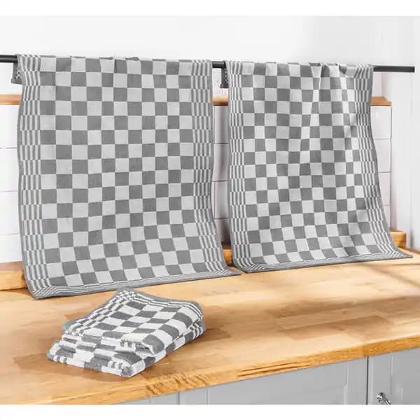 CASA ROYALE Jacquard-Geschirrtuch 2er-Set, je ca. 50 x 70 cm – Norma