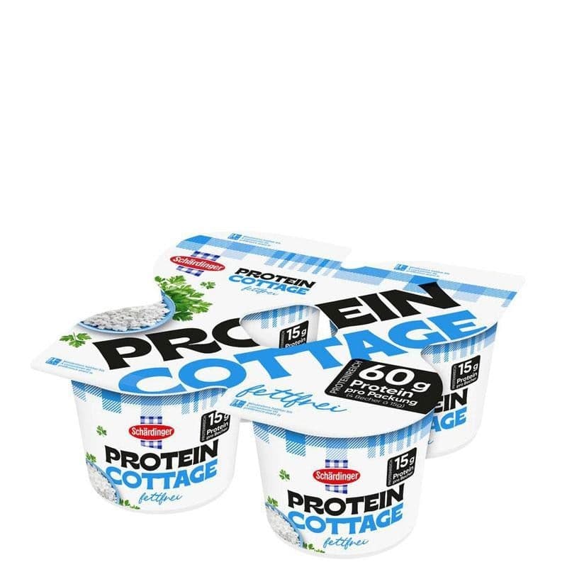 Schärdinger Protein Cottage Cheese 0,1%, 4x125 g – Billa Plus