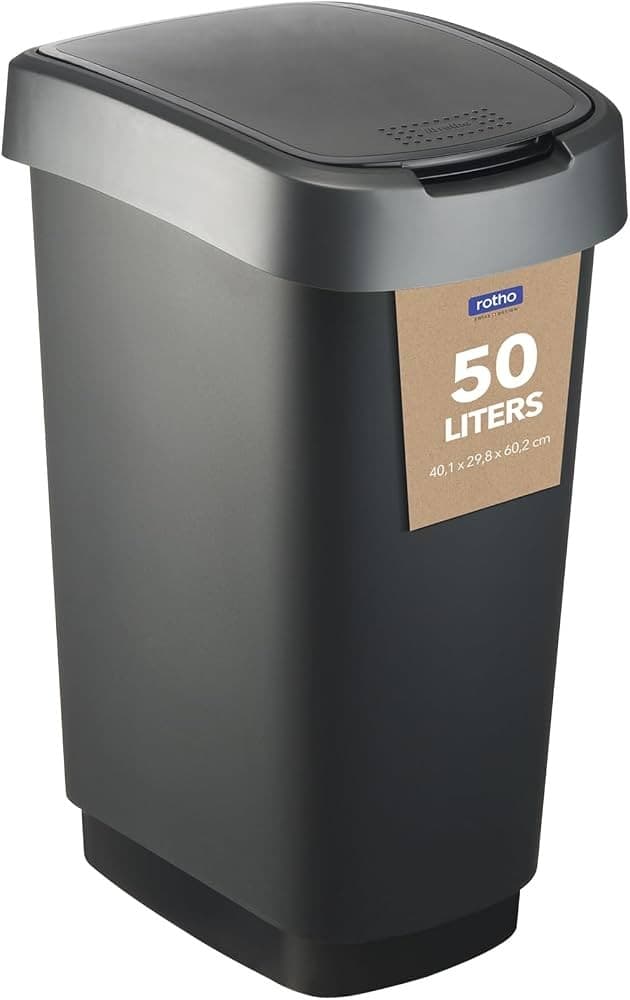 Abfalleimer „Twist“, 50 L Rotho – XXXLutz