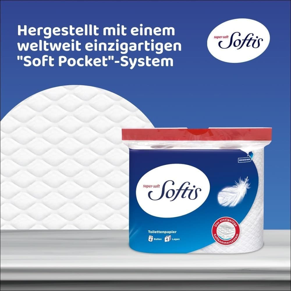 Softis Toilettenpapier, 24 Rollen – Bipa