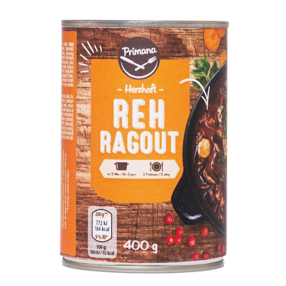Primana Wildspezialitäten, 400 g – Hofer