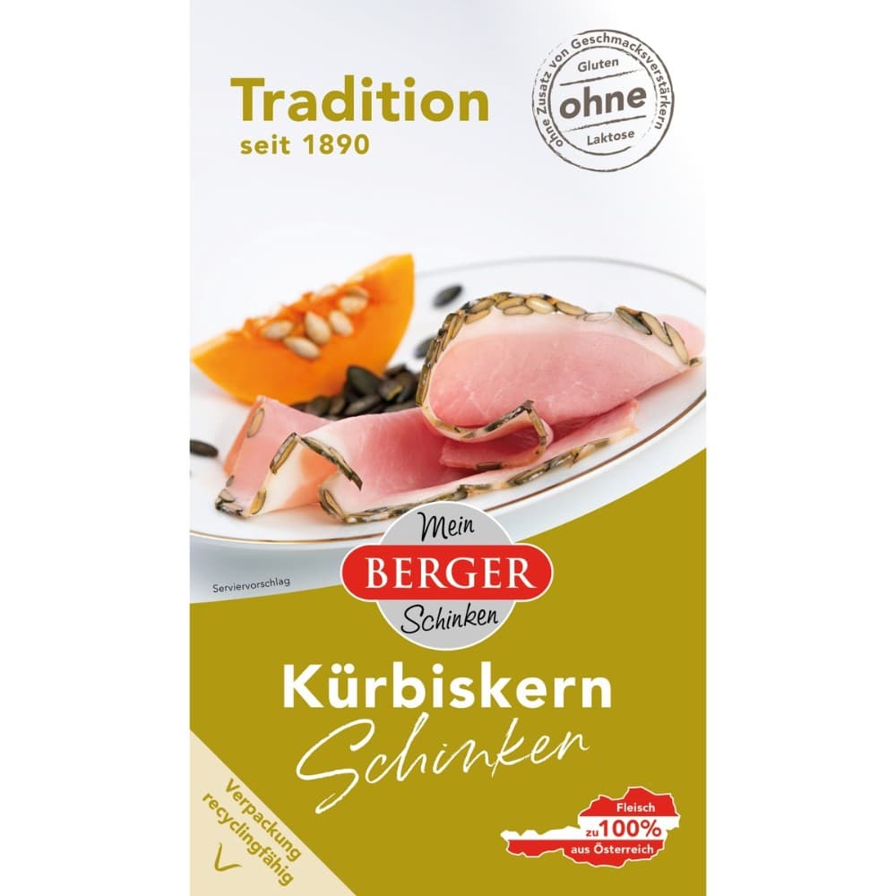 Berger Kürbiskernschinken, per 100 g – Spar