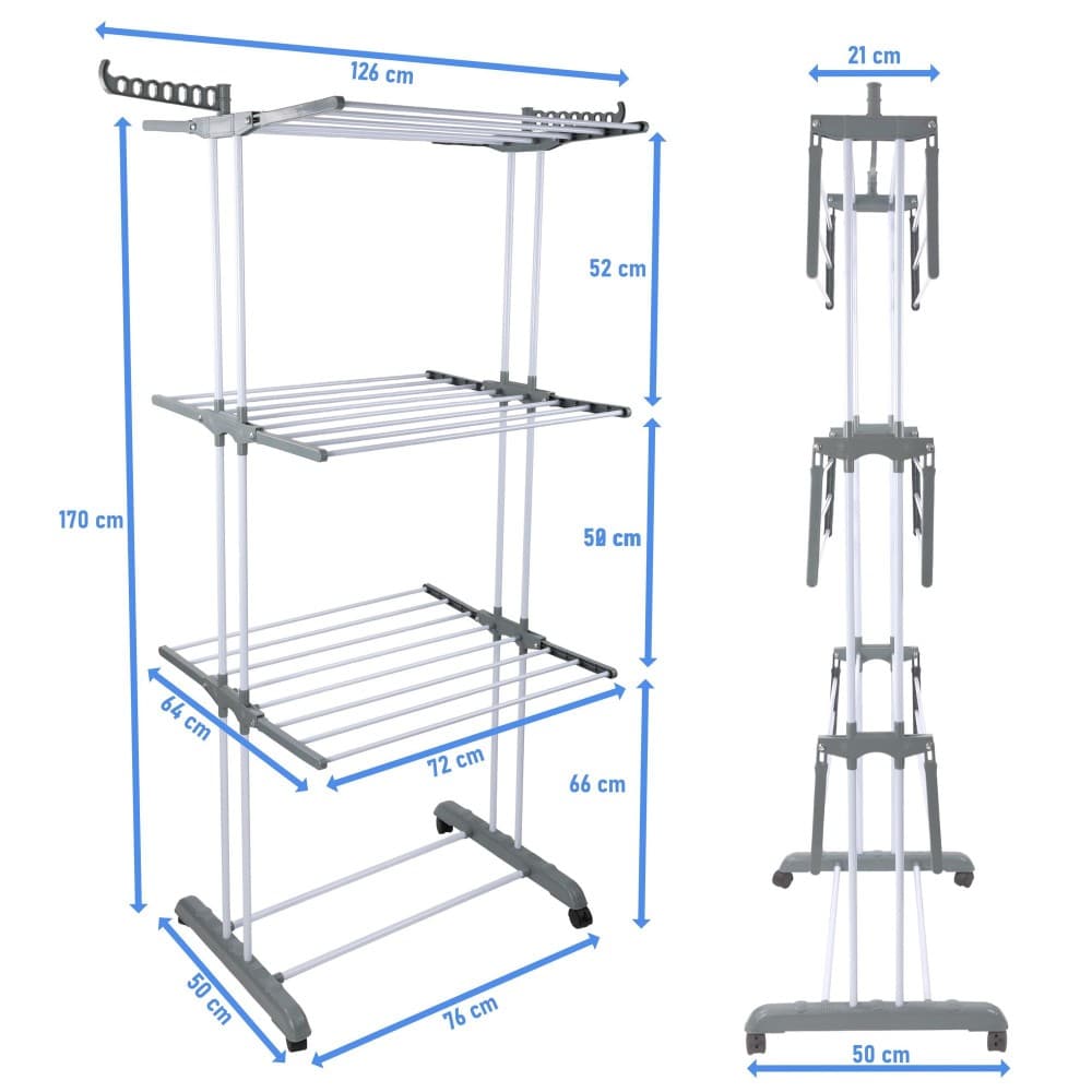 Turmwäschetrockner, Trockenlänge 40 m SIMPEX – Maximarkt