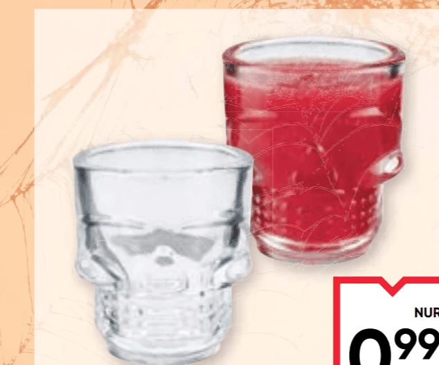Schnapsglas in Schädelform, 40 ml – Maximarkt