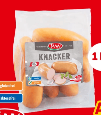 TANN Knacker aus Österreich, 1 kg – Interspar