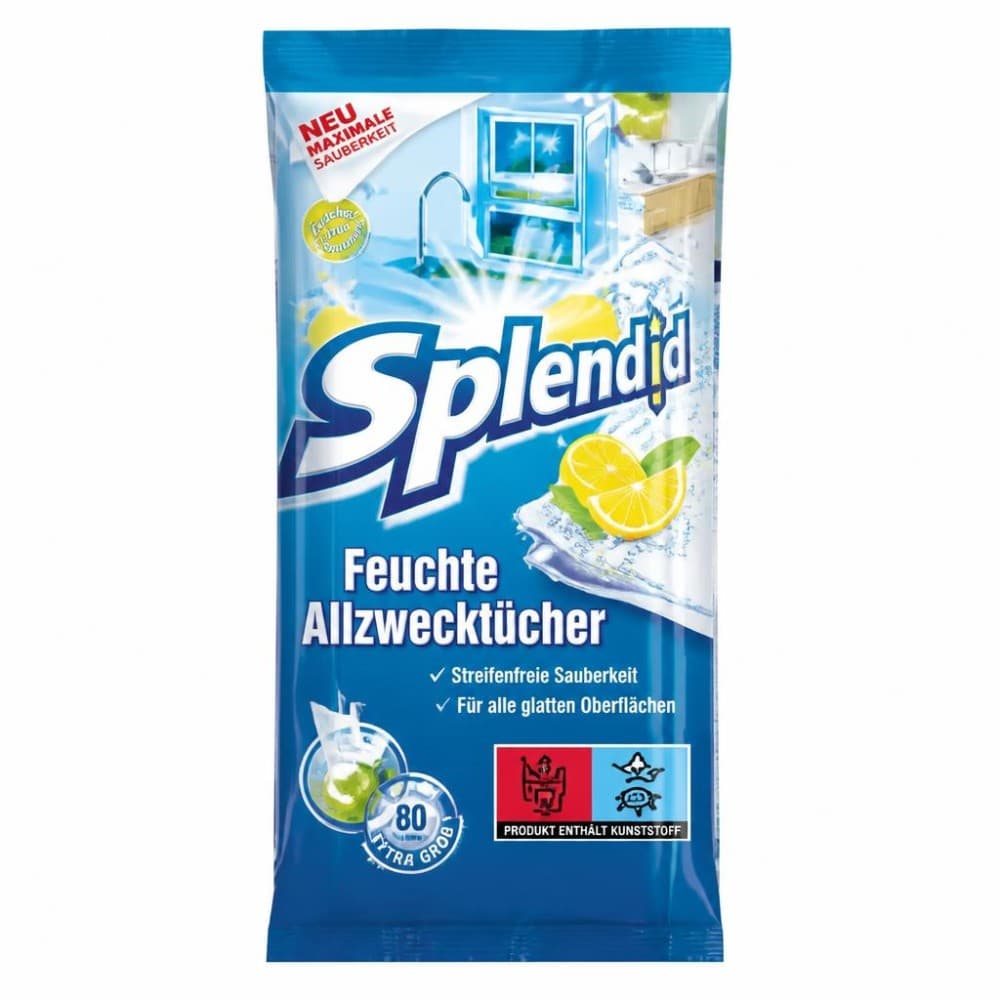 Splendid Feuchte Reinigungstücher, 20 Stück – Interspar