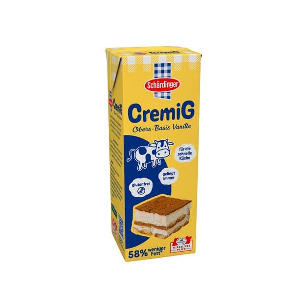 Cremig Obers-Basis, 1 kg Schärdinger – Adeg