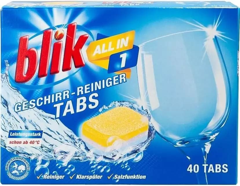 Blik Geschirrspül Tabs All-in-One 40 Stk. Angebot bei Penny