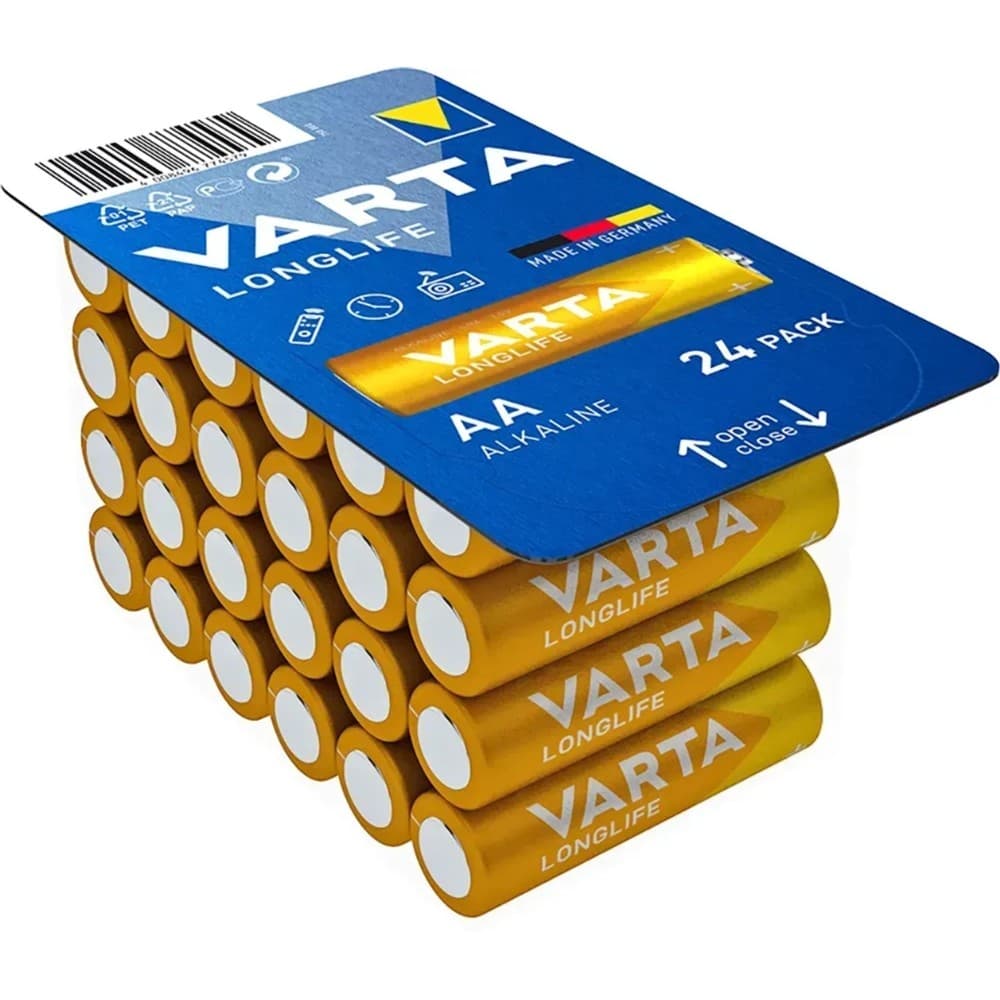 Batterien Longlife, 24er-Packung – Maximarkt