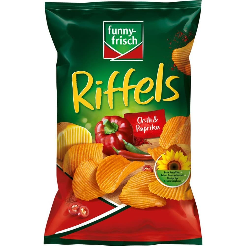 Funny Frisch Chipsfrisch oder Riffels 150 g Angebot bei MPREIS