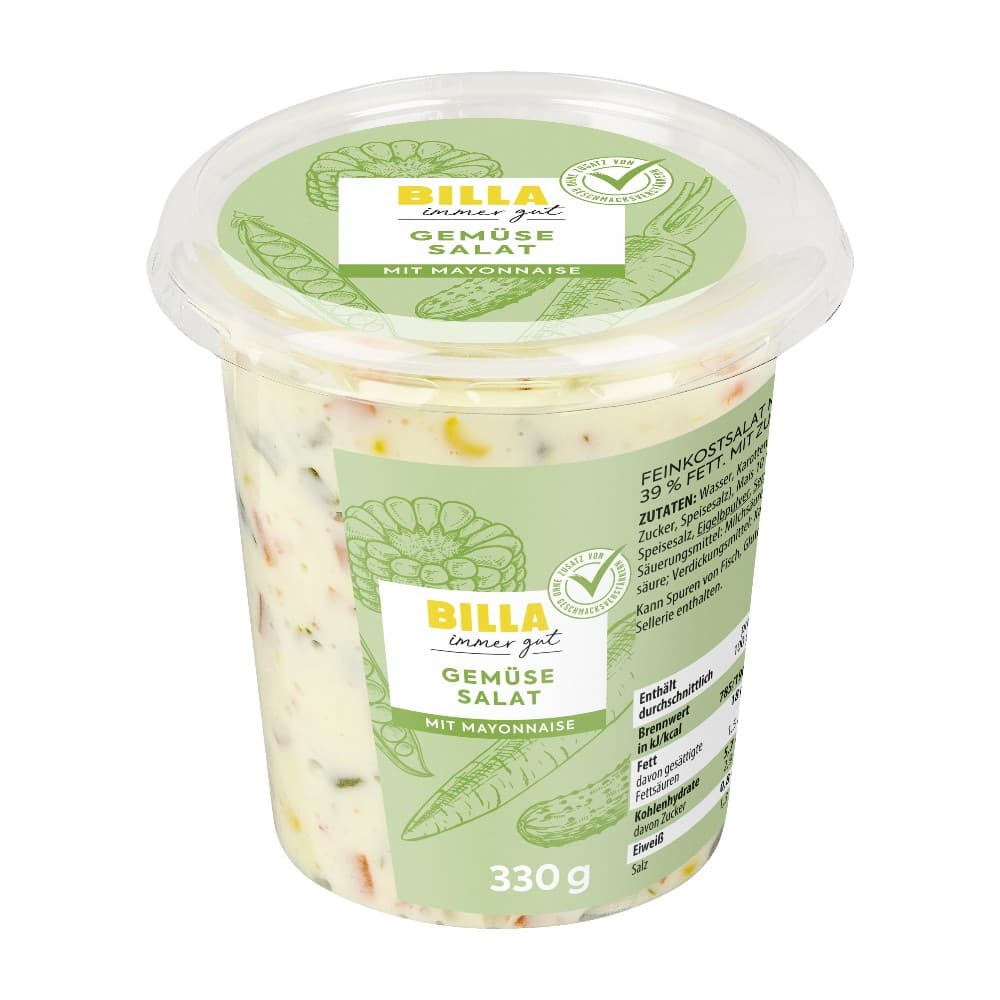 BILLA immer gut Salate, 330 g – Billa