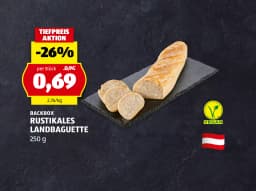 Rustikales Landbaguette