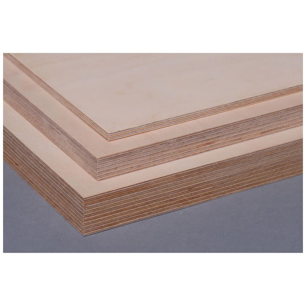 Sperrholzplatte Birke, Z. B. 250 x 125 cm, 9 mm stark – Bauhaus