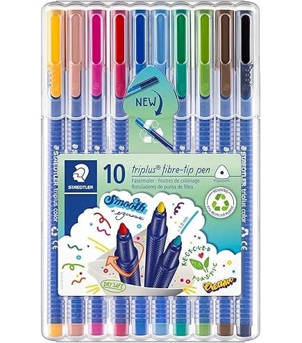 Triplus Fibre-Tip Pen 10er Etui Angebot bei Müller