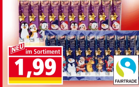 Schoko Lolli, 10x15 g Goldora – Norma