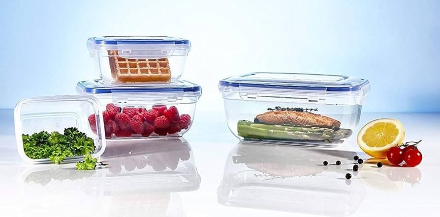 Frischhaltedosen 4er-Set 4er-Set CLICK N STORE Angebot bei Norma