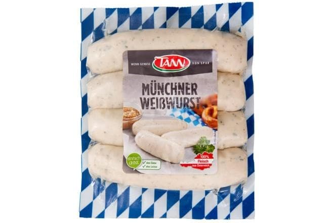 TANN Münchner Weißwurst 300 g Angebot bei Spar